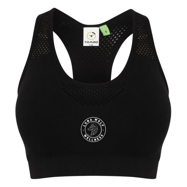 Ladies Seamless Sports Bra Thumbnail
